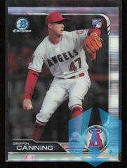 2019 Bowman Chrome Griffin Canning #45 Rookie RC Angels